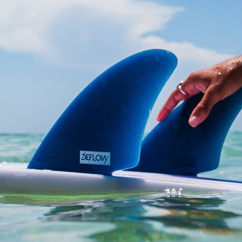 Deflow MID EVO - twin fin - blue