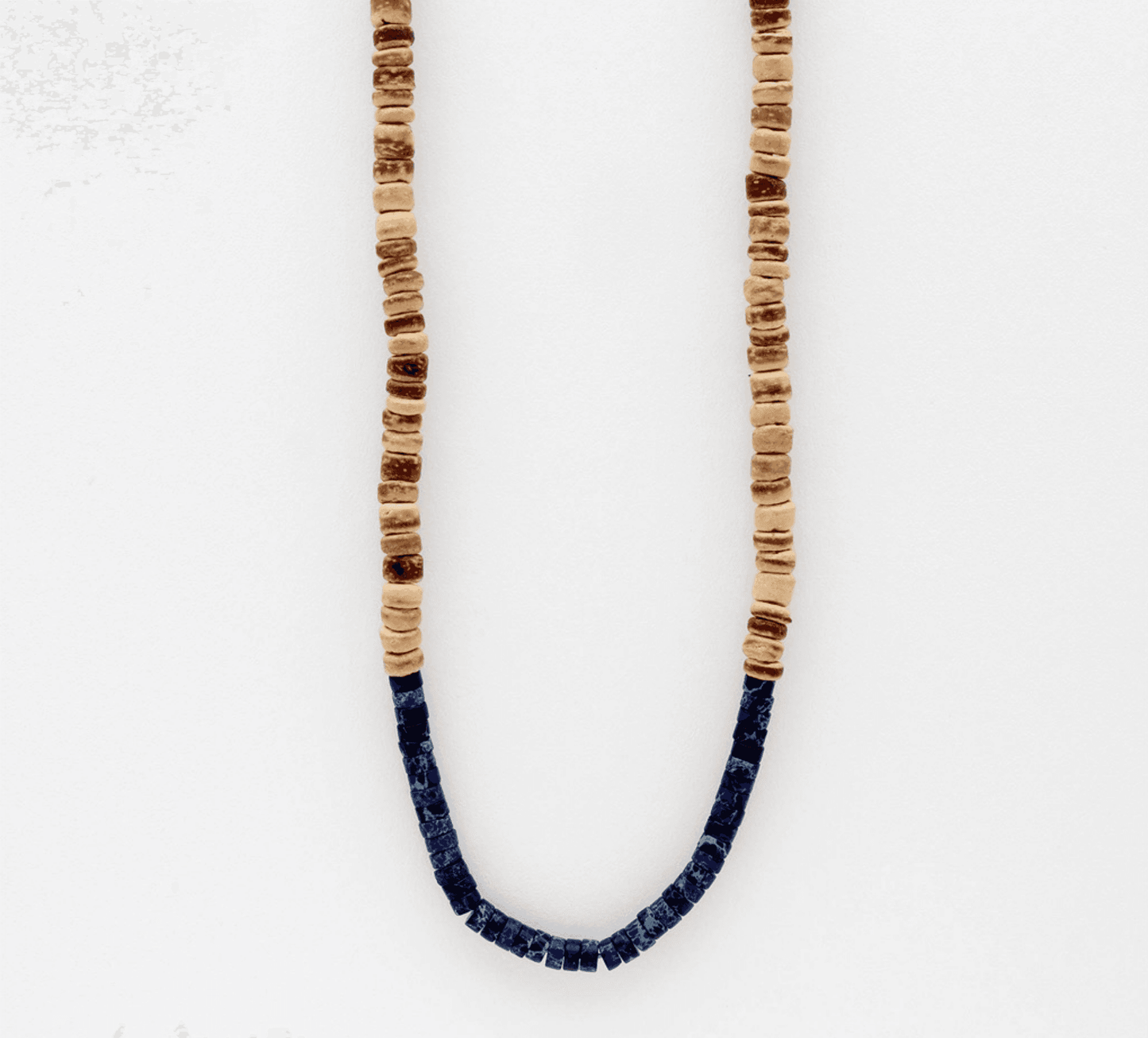 Pineapple island Koʻolau Wood Beaded Necklace