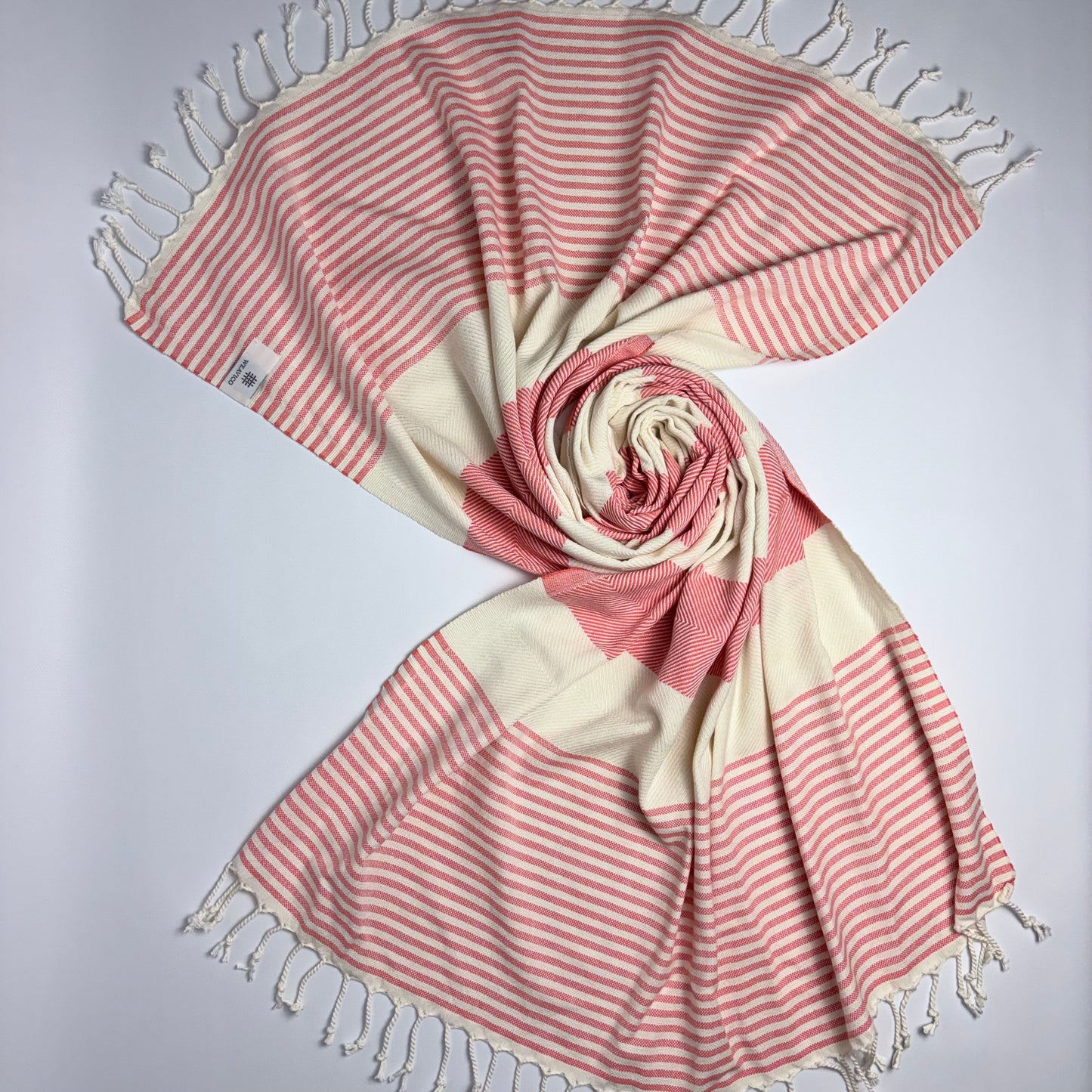 WeaviCo Stripe Turkish Towel – 100% Cotton
