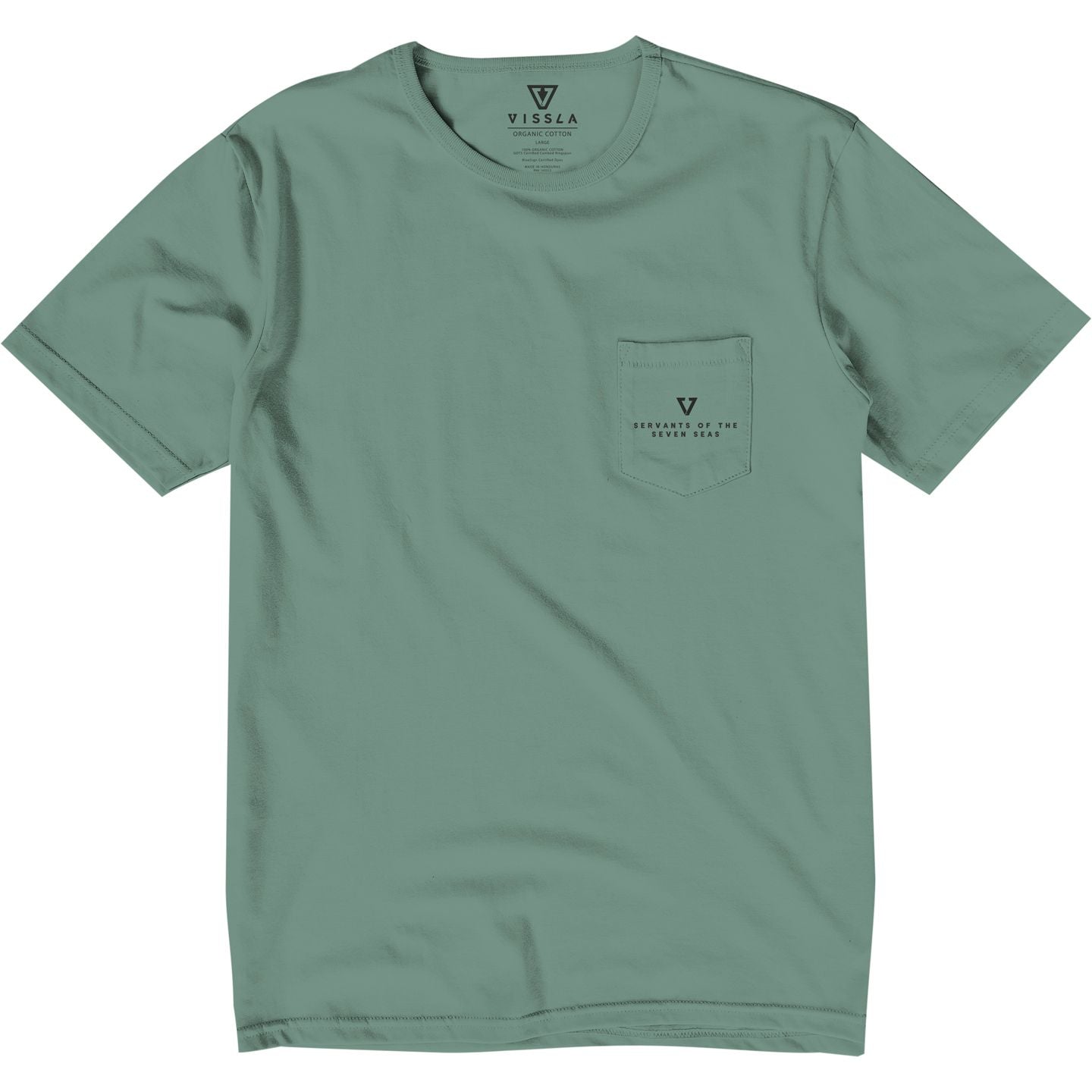 Vissla Elevation Organic PKT Tee - Jade