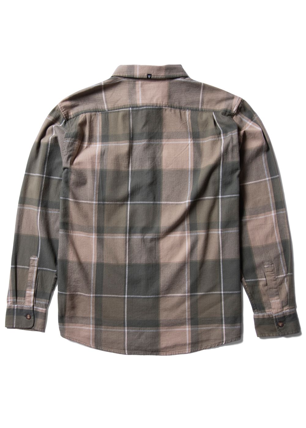 Vissla Central Coast Eco LS Flannel - Vintage Green