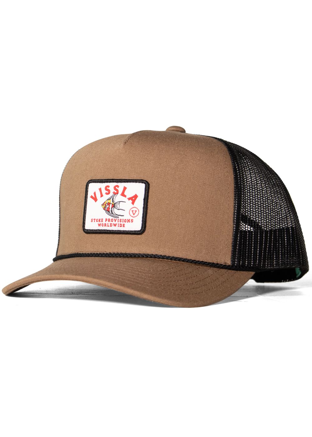 Vissla West Winds Eco Trucker Hat- Dark Earth