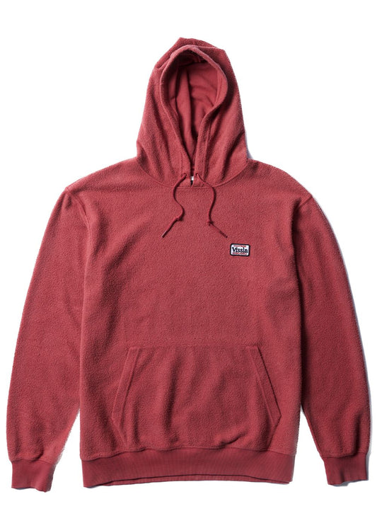 Vissla Solid Sets Eco Po Hoodie - Salsa Red