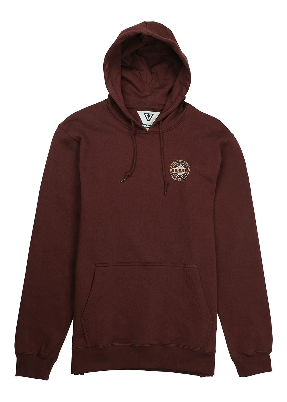 Vissla Spark Eco Pull Over Hoddie Fleece-Fired brick