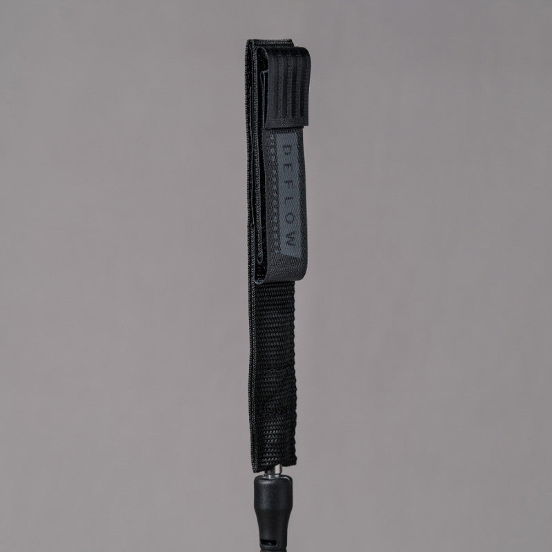 Deflow 8" 7mm performance leash black