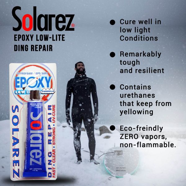 Solarez Epoxy Low-Lite Ding Repair 1 oz Tube