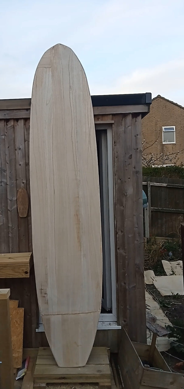 Log Flume | 9ft 4 | Longboard | Paulownia