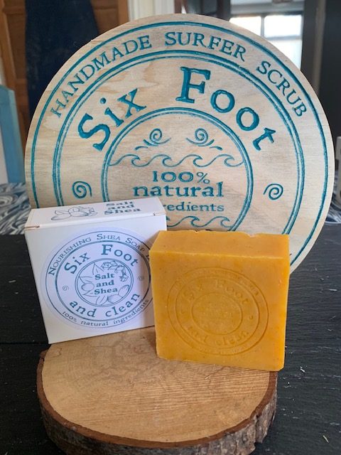 Six Foot & Clean Salt and Shea Soap