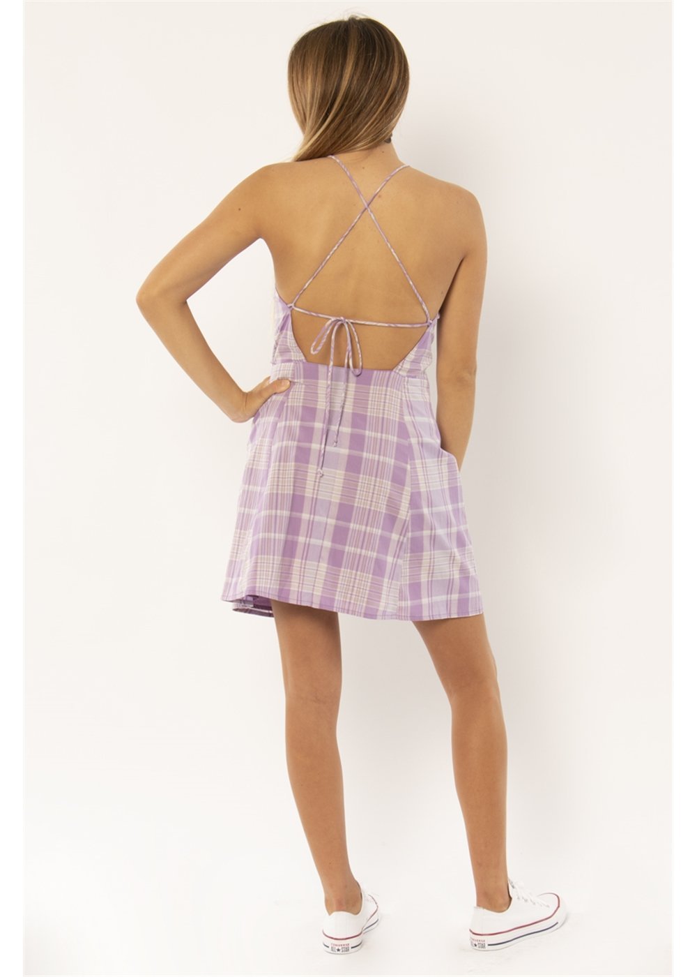 Sisstrevolution maria mini dress - Orchid