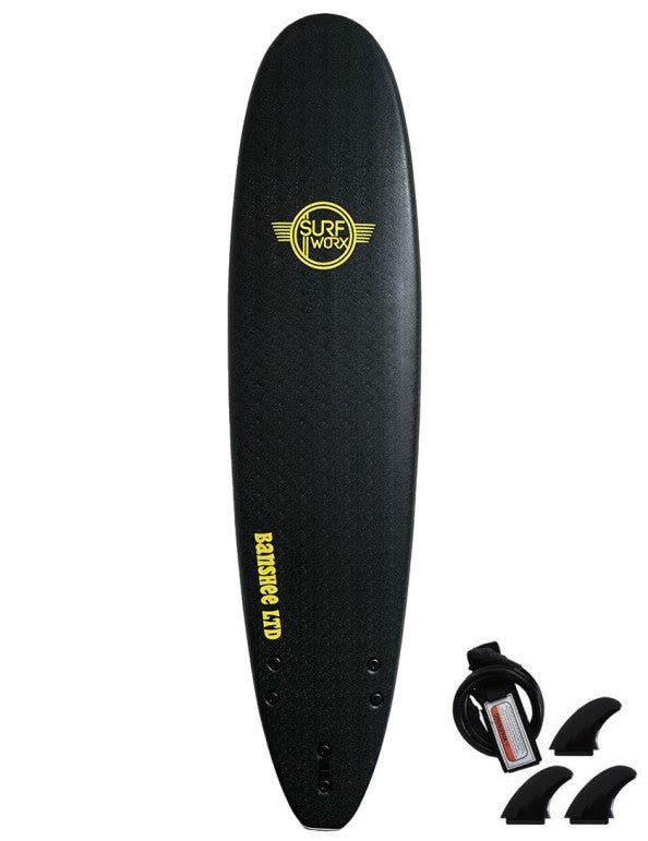 Alder Banshee Black LTD Mini Mal - 7'6