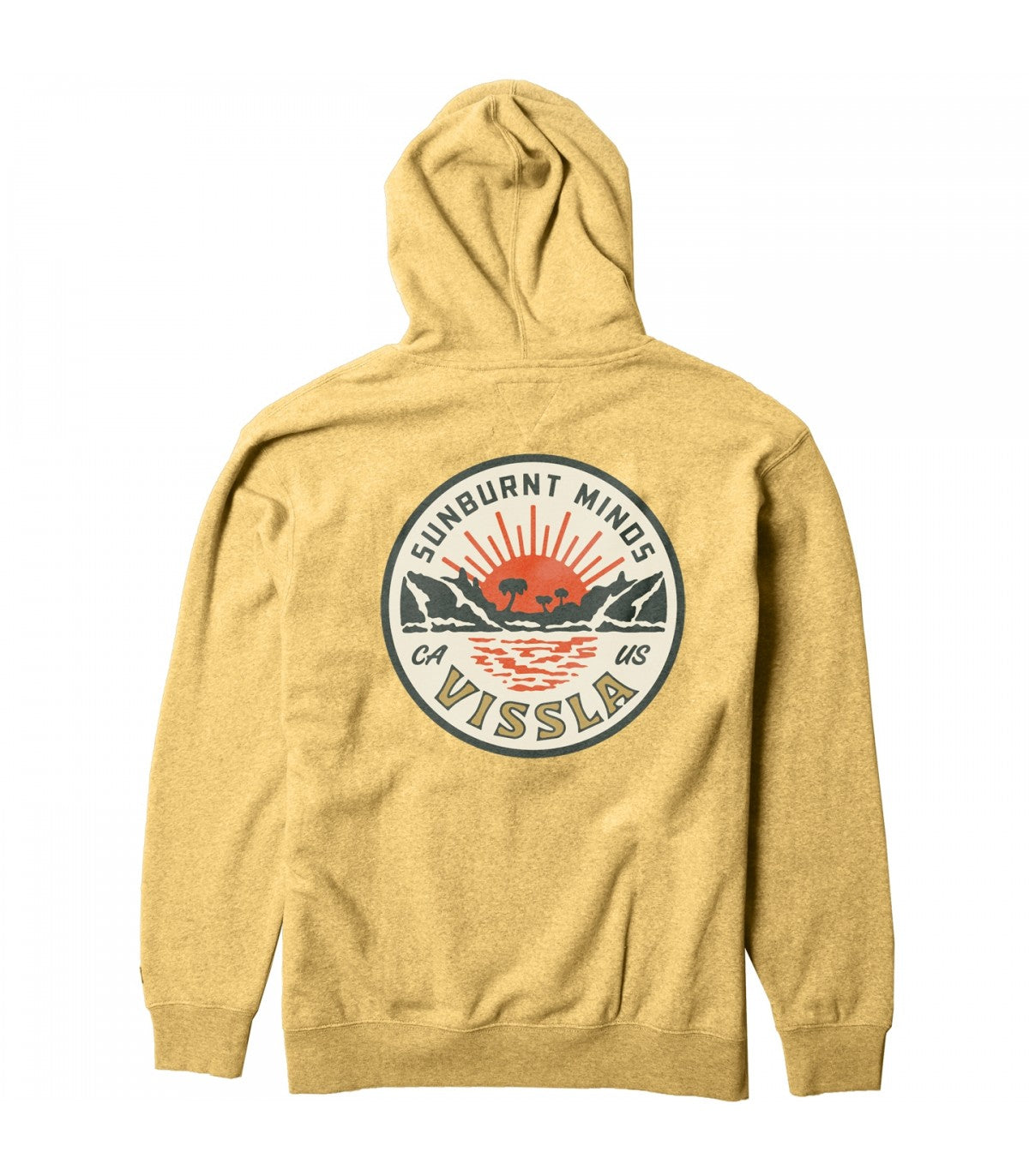 Vissla Coastal Eco PO Hoodie back design