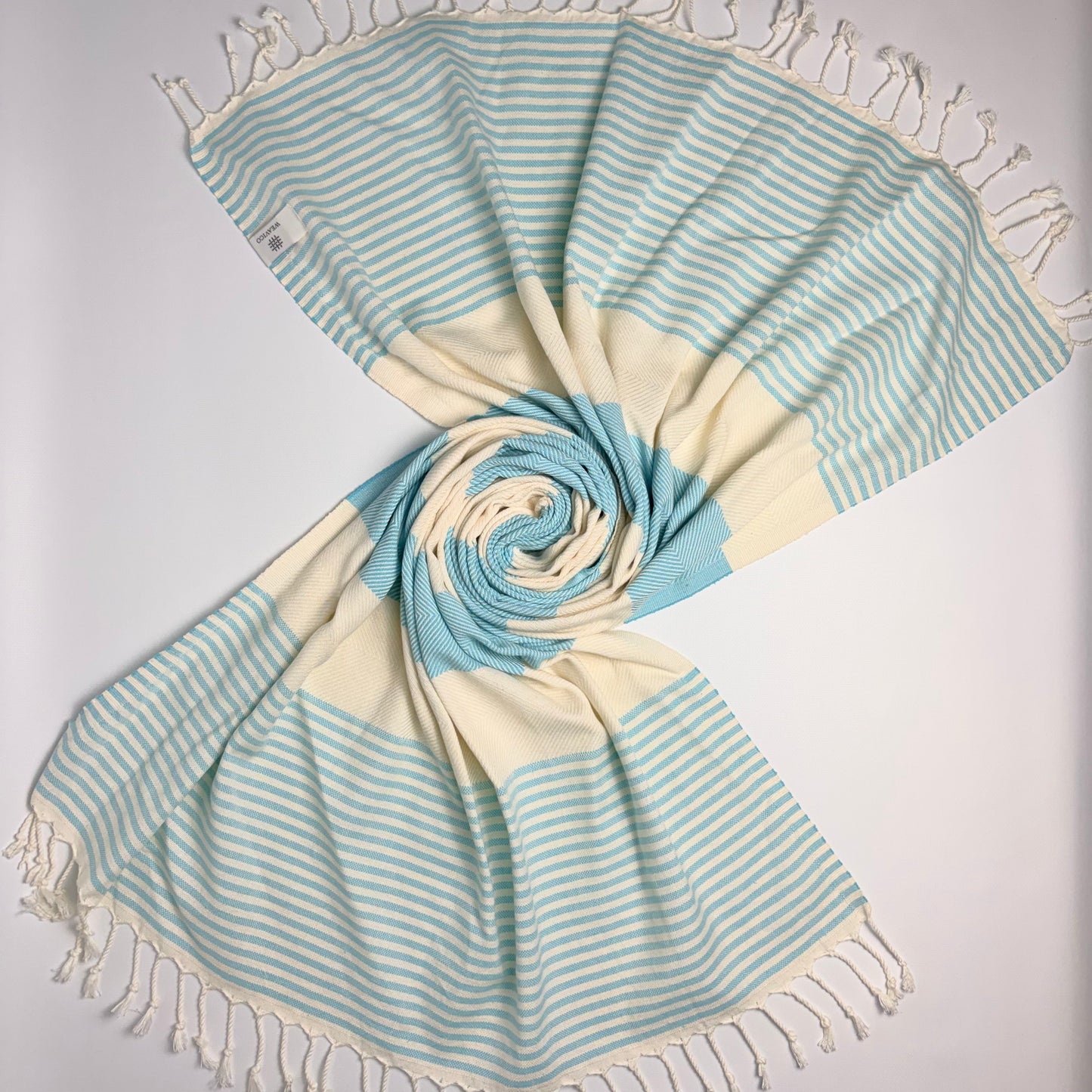 WeaviCo Stripe Turkish Towel – 100% Cotton