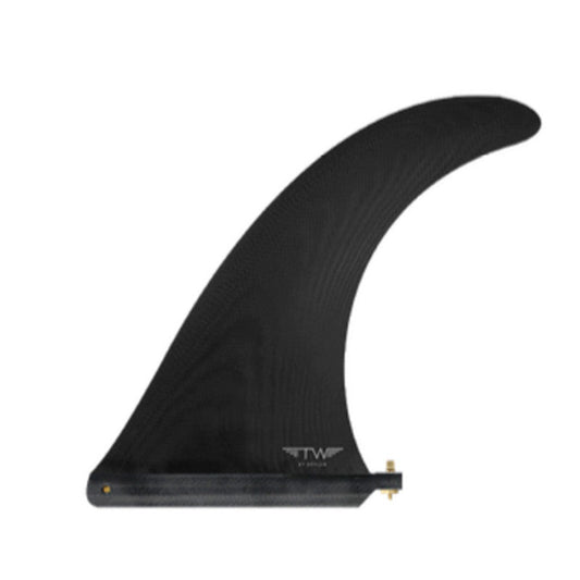 Deflow TW 10" Tapered rake longboard fin