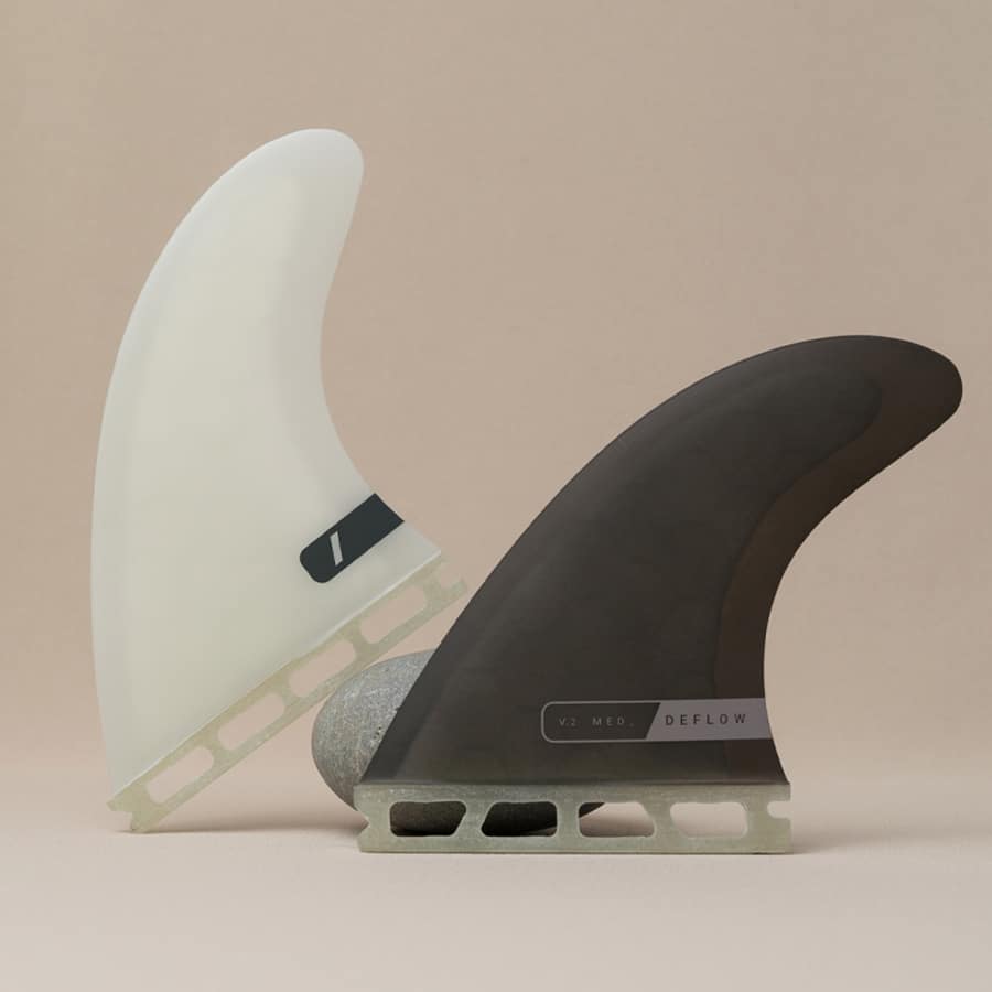 Deflow V.2 M thruster fins - white-FUT